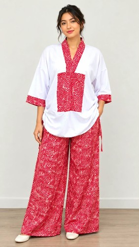 Women piece set white - 2-piece,