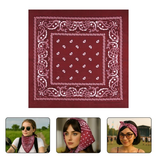 Bandana paisley neck - bandana,