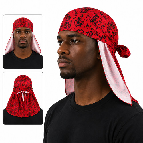 Durag pirate bandana skullcap - pirate,