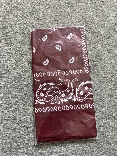 Hobbycraft red paisley bandana - hobbycraft,