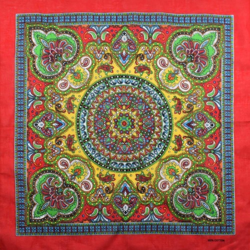 Paisley bandana vintage cotton - paisley,