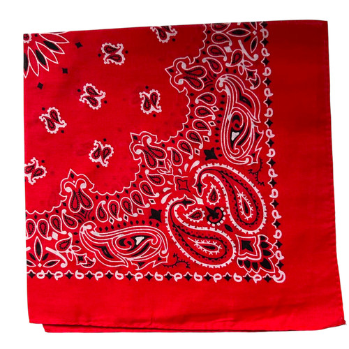 100 cotton paisley bandana - 100%,