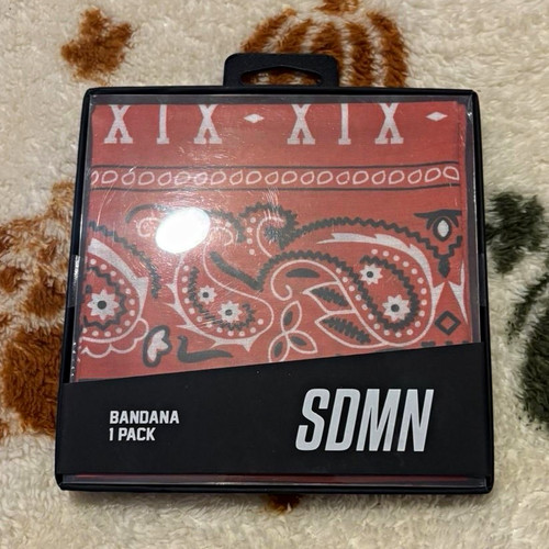 Sdmn red paisley - sdmn, cotton