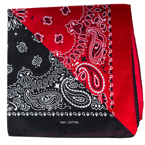 100 cotton paisley bandana - 100%,