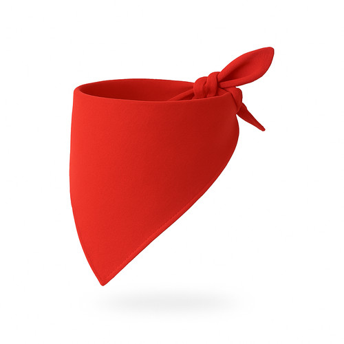 Plain bandana mask hair face - bandana,