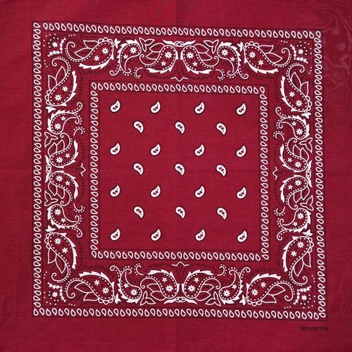 Bandana 100 cotton paisley - cotton,
