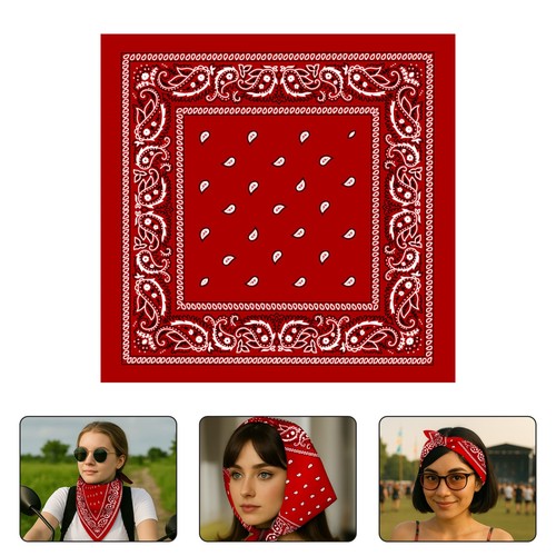 Bandana paisley print - paisley,