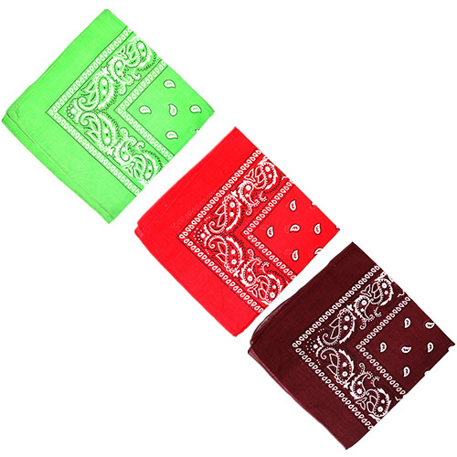 Pack bandana paisley - 3,