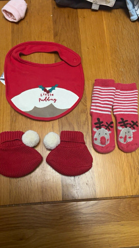 Christmas baby bib bandana - baby,