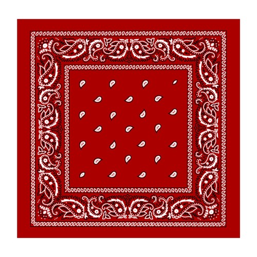 100 cotton printed - cotton, bandana