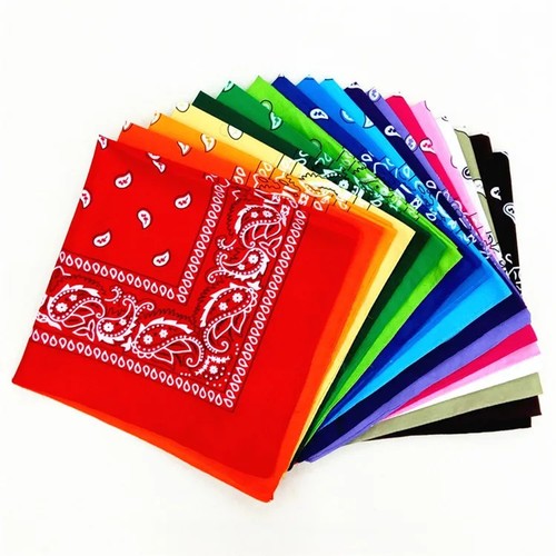 Bandana cotton paisley mouth - cotton,