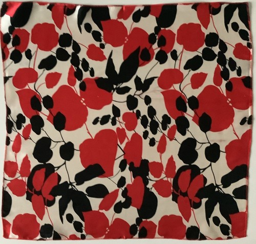 Black red leaf design 20 - black,