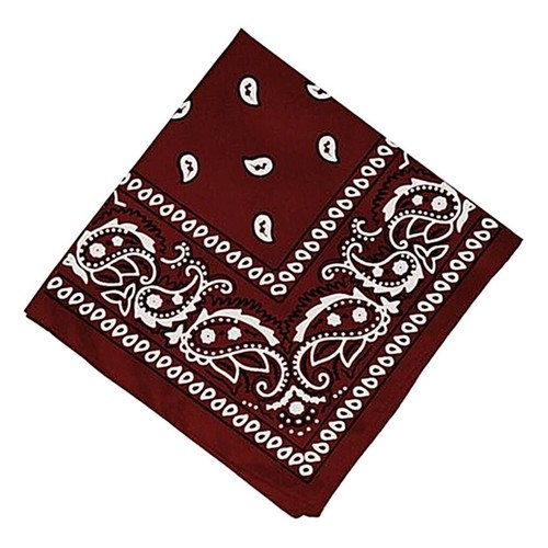 Bandana scarf paisley cowboy - scarf,