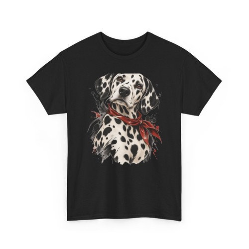 Dalmatian red bandana shirt - dalmatian, t-shirt